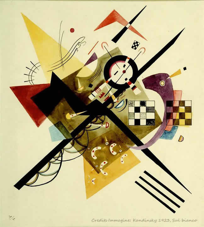Kandinsky 1923 Sul bianco